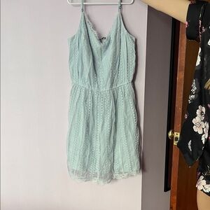 Abercrombie & Fitch Soft Blue Lace dress! BNWT!!